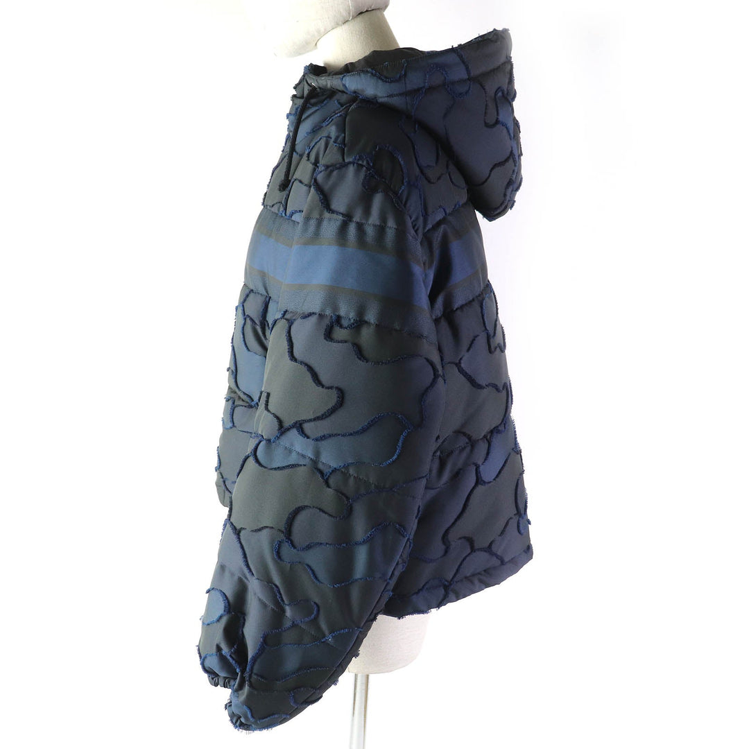 Christian Dior Down jacket 057C21A2966 Main: 100% polyester, Part: 100% polyester, Filling: 100% polyester Dark navy Women S Used Authentic
