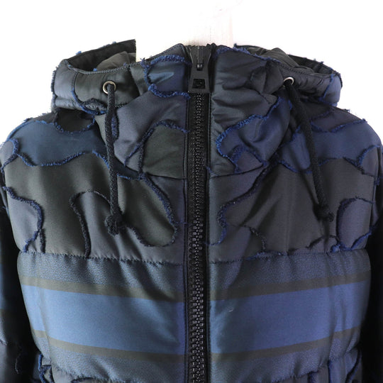 Christian Dior Down jacket 057C21A2966 Main: 100% polyester, Part: 100% polyester, Filling: 100% polyester Dark navy Women S Used Authentic