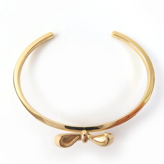 FENDI Bangle 8AK080 Gold Plated gold Women M Used Authentic