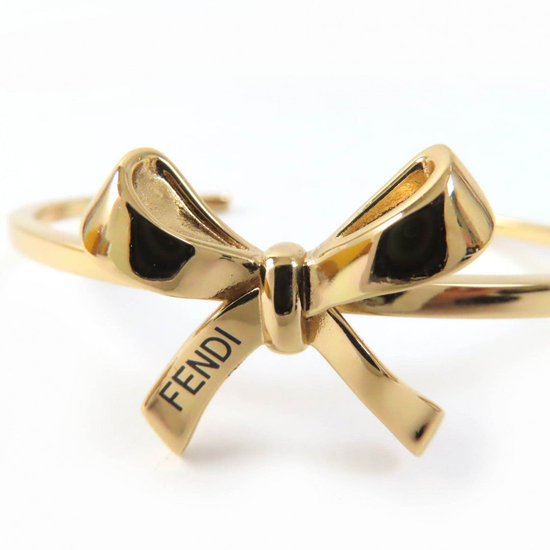 FENDI Bangle 8AK080 Gold Plated gold Women M Used Authentic