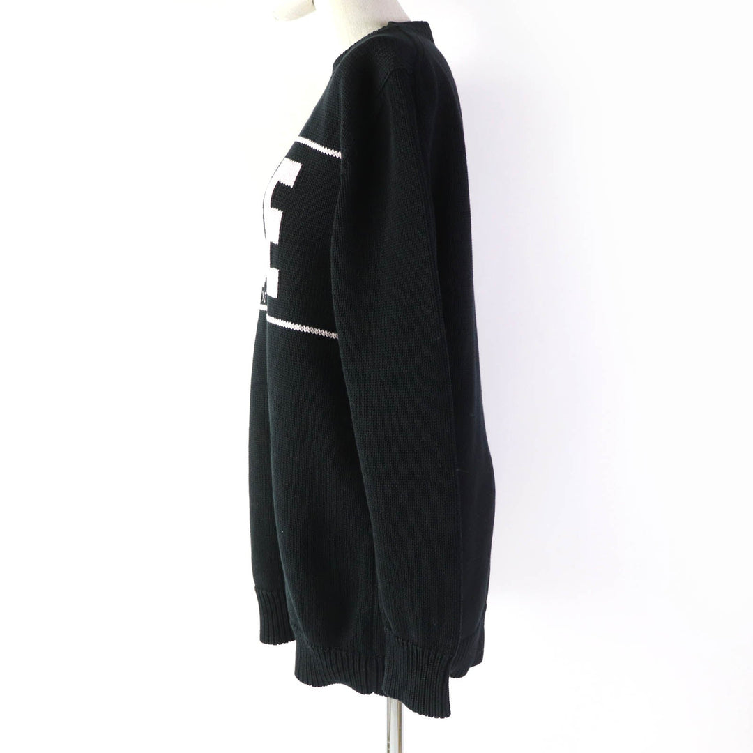 GIVENCHY knit BW9 00A4 Z01 Main: 100% cotton black Women XS Used Authentic