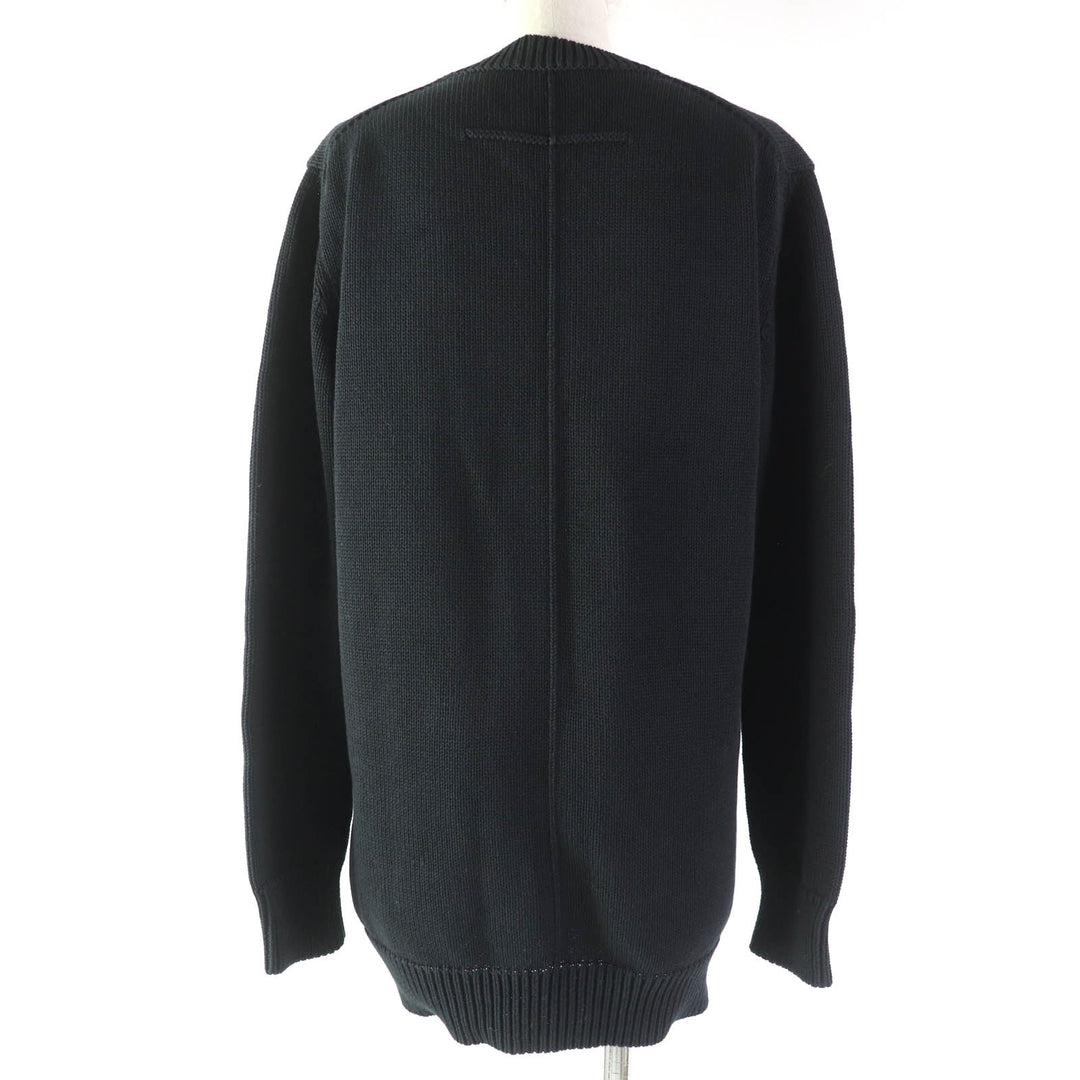 GIVENCHY knit BW9 00A4 Z01 Main: 100% cotton black Women XS Used Authentic