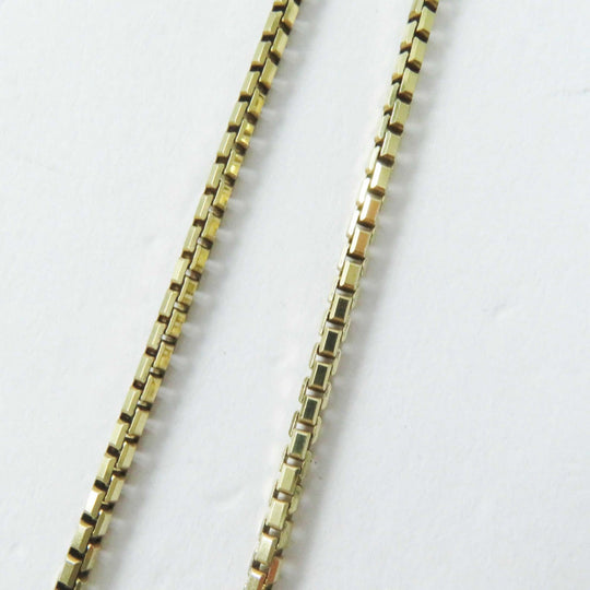 BOTTEGAVENETA Necklace Main�FAG925 Brown type Gold Women Used Authentic