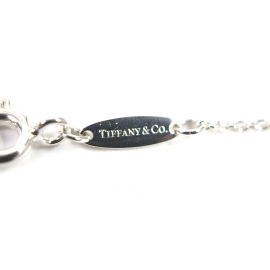 TIFFANY&Co. Necklace Main: SV925, Stone: Aquamarine Silver Color by the yard Women Used Authentic