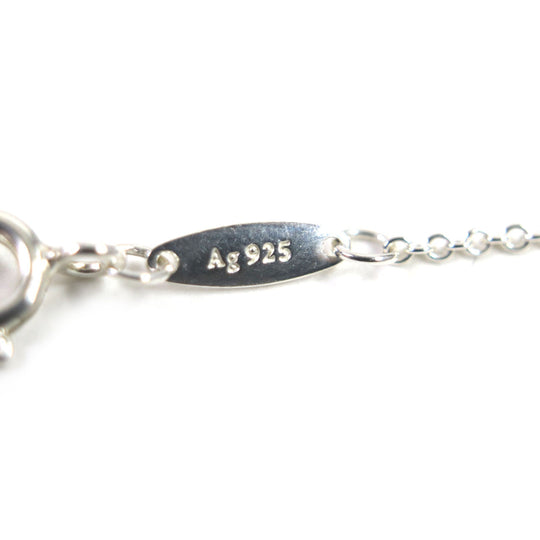 TIFFANY&Co. Necklace Main: AG925, Part: Diamond Silver By the yard Women Used Authentic