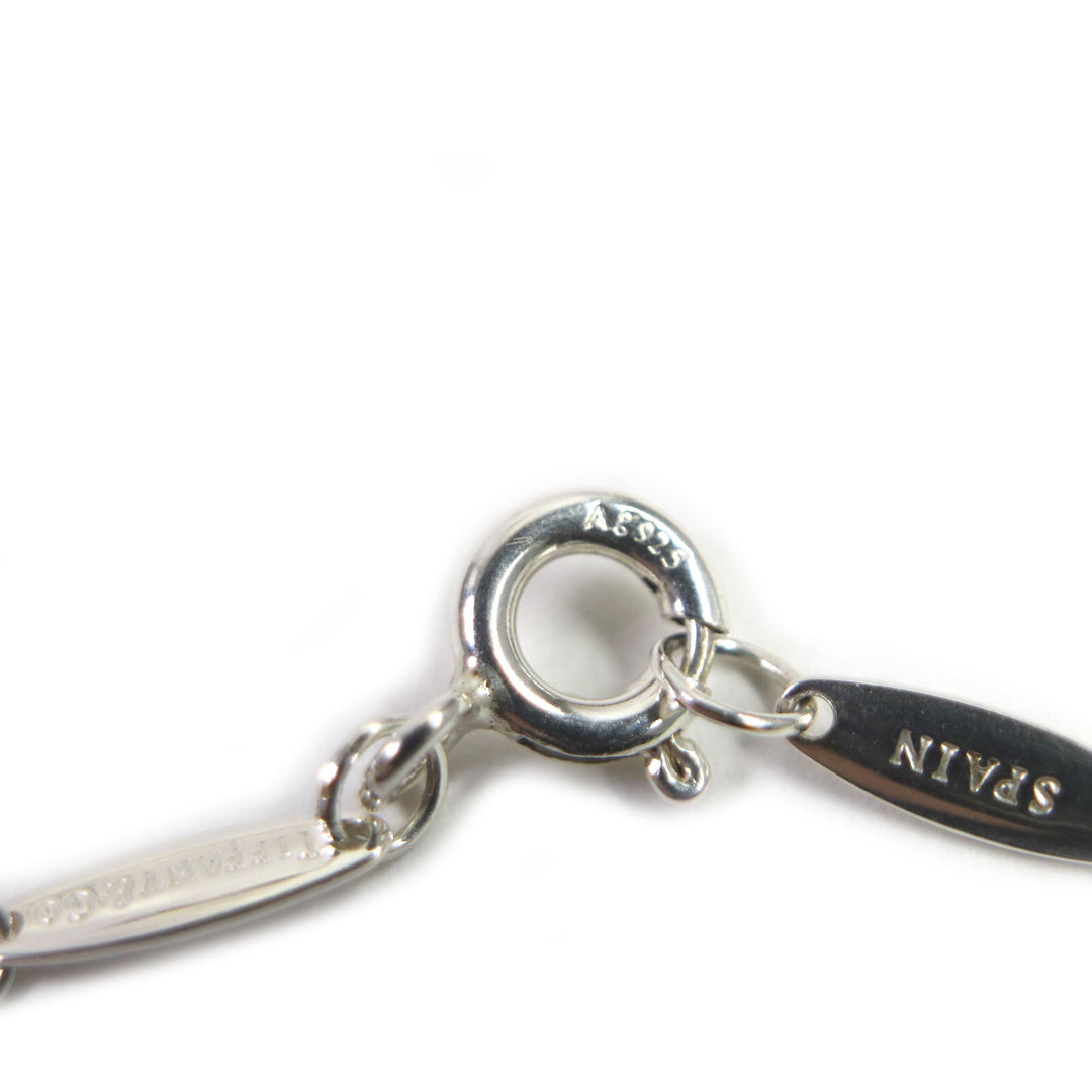 TIFFANY&Co. Necklace Main: AG925, Part: Diamond Silver By the yard Women Used Authentic