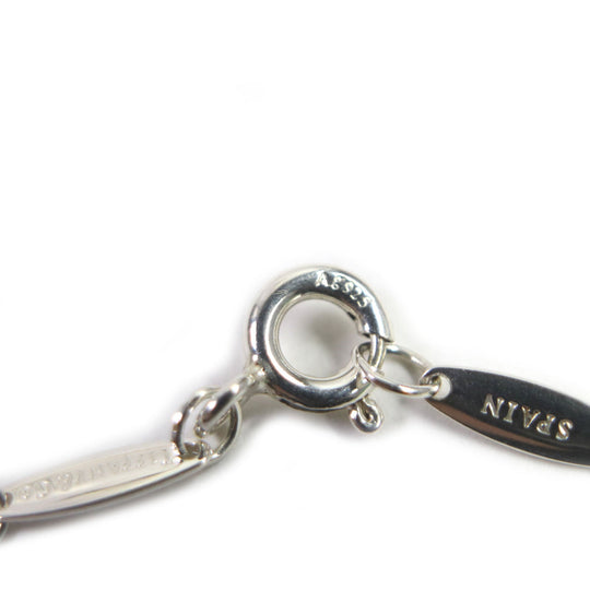 TIFFANY&Co. Necklace Main: AG925, Part: Diamond Silver By the yard Women Used Authentic