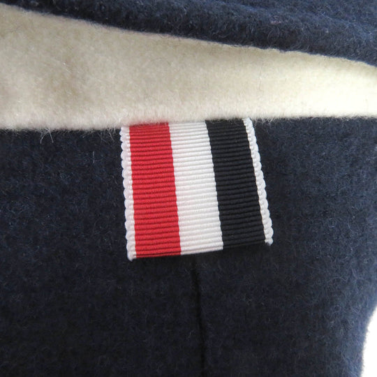 THOM BROWNE Chester coat Outer: 100% wool, Lining: 100% cupra Navy mens Zero size Used Authentic