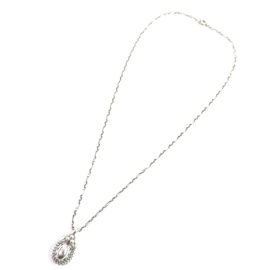 Georg Jensen Necklace 1992 Main�FSV925 Silver Women Used Authentic