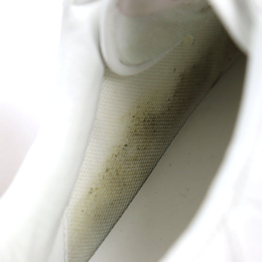 LOUIS VUITTON sneakers 1A5YOL Main: Leather White red Rivoli Line mens 8.5 Used Authentic