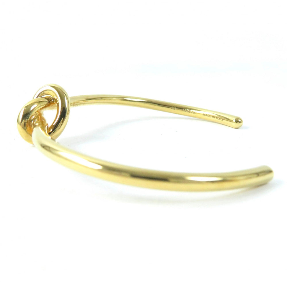 CELINE Bangle 46P466BRA Main: Nickel gold Knot Extra-Thin Bracelet in Brass with Gold Finish Women Used Authentic