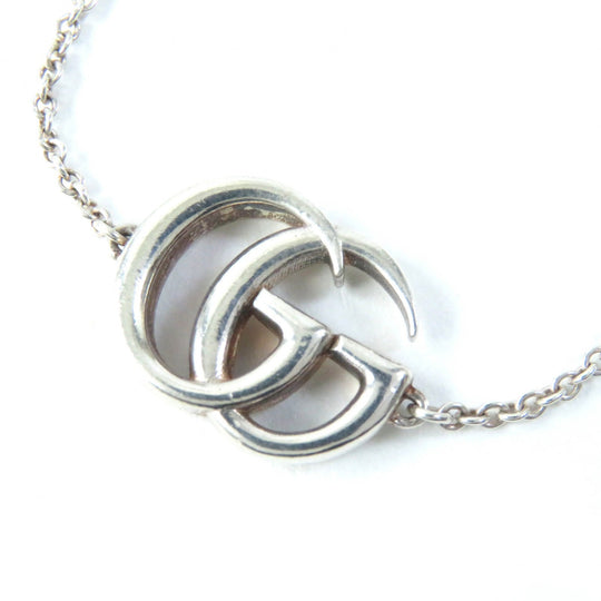 GUCCI Necklace 527402 Main�FSV925 Silver Blue type Women Used Authentic