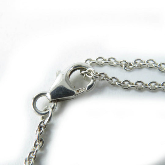 GUCCI Necklace 527402 Main�FSV925 Silver Blue type Women Used Authentic
