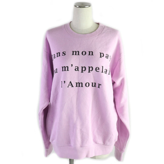 GUCCI sweat 469250 Main: 100% cotton Purple pink Women XS Used Authentic