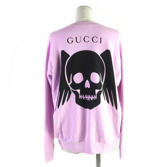 GUCCI sweat 469250 Main: 100% cotton Purple pink Women XS Used Authentic