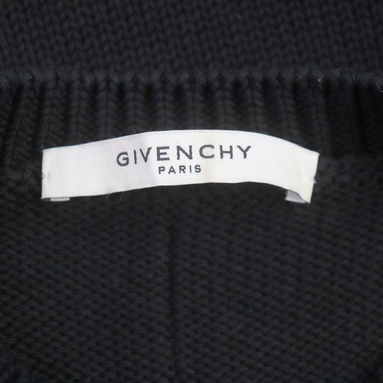 GIVENCHY knit BW9 00A4 Z01 Main: 100% cotton black Women S Used Authentic