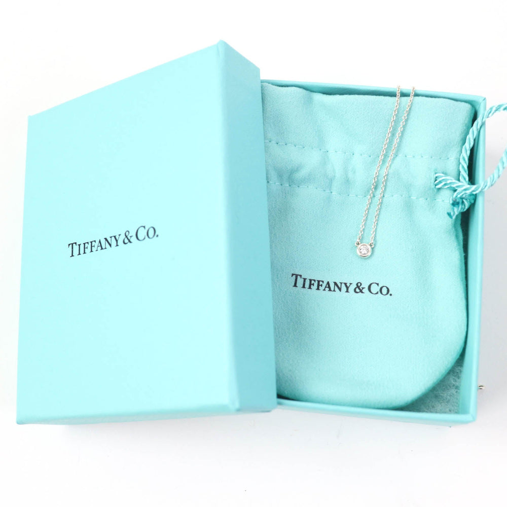 TIFFANY&Co. Necklace Main: AG925, Part: Diamond Silver By the yard El Saperetti Women Used Authentic