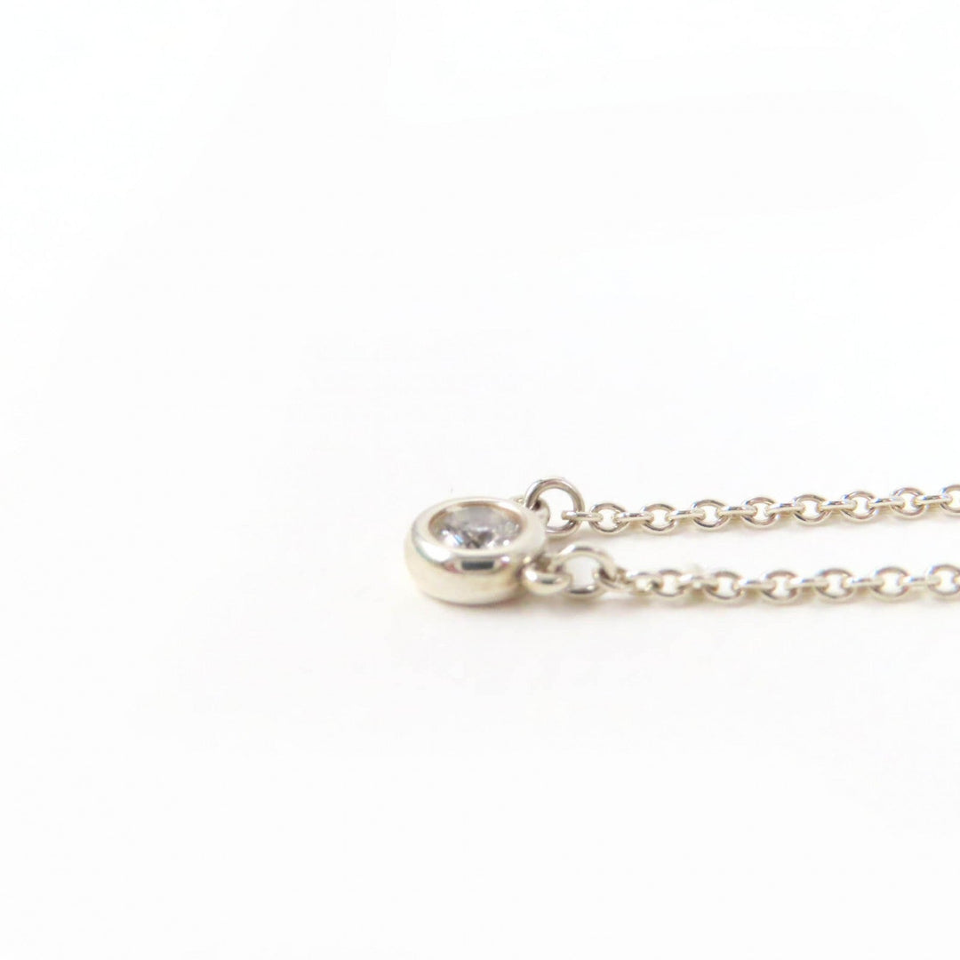 TIFFANY&Co. Necklace Main: AG925, Part: Diamond Silver By the yard El Saperetti Women Used Authentic