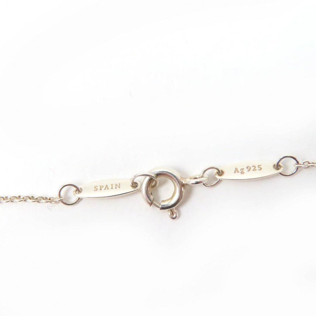TIFFANY&Co. Necklace Main: AG925, Part: Diamond Silver By the yard El Saperetti Women Used Authentic
