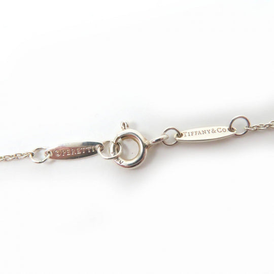 TIFFANY&Co. Necklace Main: AG925, Part: Diamond Silver By the yard El Saperetti Women Used Authentic