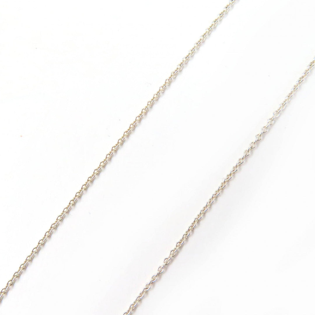 TIFFANY&Co. Necklace Main: AG925, Part: Diamond Silver By the yard El Saperetti Women Used Authentic