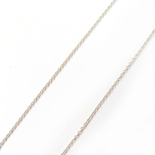 TIFFANY&Co. Necklace Main: AG925, Part: Diamond Silver By the yard El Saperetti Women Used Authentic