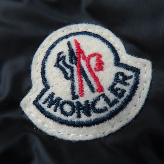 MONCLER down coat Main: 100% nylon, Lining: 100% nylon, Fur: raccoon, Filling: 90% down, Filling: 10% feather black HERMIFUR Women 00 Used Authentic