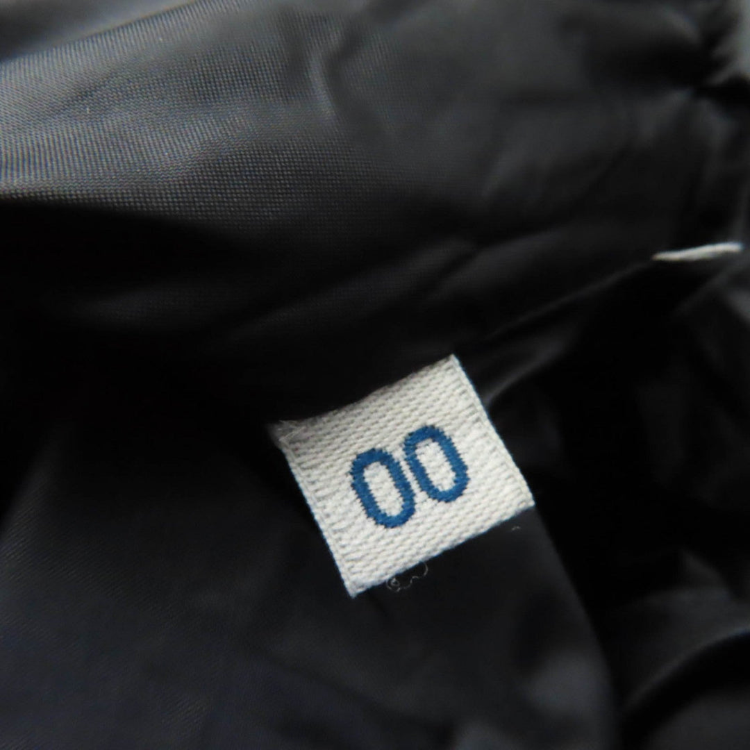 MONCLER down coat Main: 100% nylon, Lining: 100% nylon, Fur: raccoon, Filling: 90% down, Filling: 10% feather black HERMIFUR Women 00 Used Authentic