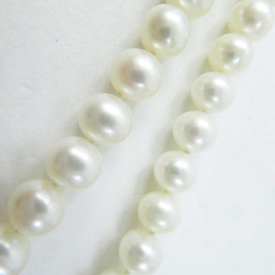 TIFFANY&Co. Necklace Main: Pearl, Main: SV925, Main: Beads Ivory Ziegfeld Pearl Wrap Necklace Women Used Authentic