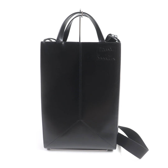 Paul Smith Shoulder Bag APU021 Main: Leather black Women Used Authentic