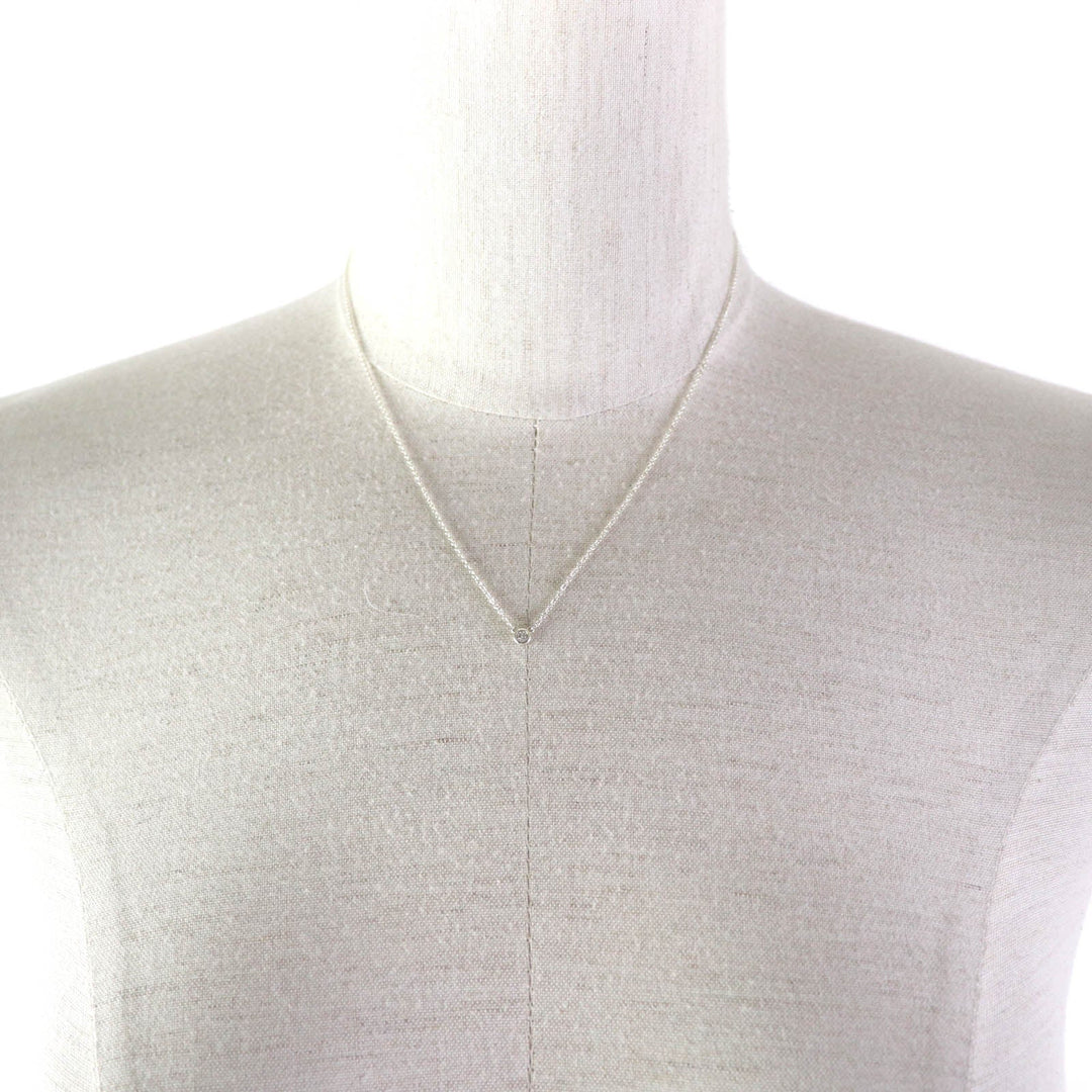 TIFFANY&Co. Necklace Main: SV925, Part: Diamond Silver El Saperetti By the yard Women Used Authentic