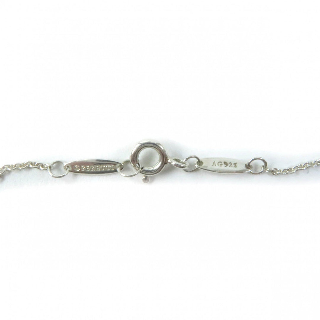 TIFFANY&Co. Necklace Main: SV925, Part: Aquamarine Silver blue Elsa Peretti Color by the Yard Aquamarine Pendant Women Used Authentic