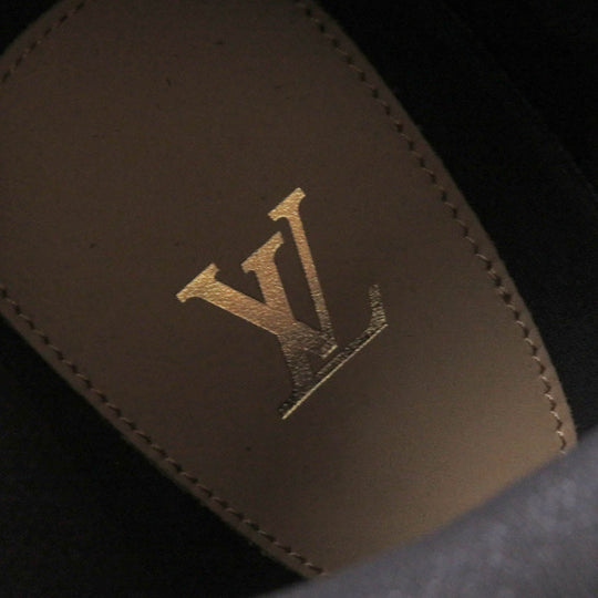 LOUIS VUITTON Ankle boots Main:Nubuck beige LV Creeper Line mens 8 Used Authentic