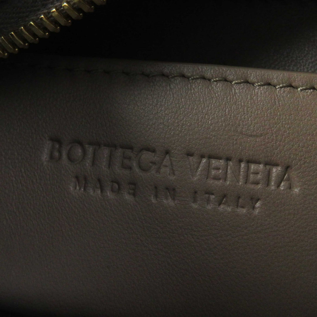 BOTTEGAVENETA Shoulder Bag 729166 Main: Leather Taupe (Greige) Small Brick Cassette Women Used Authentic