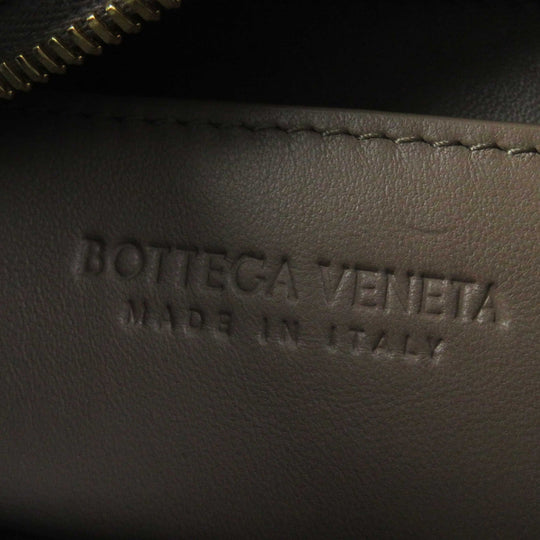 BOTTEGAVENETA Shoulder Bag 729166 Main: Leather Taupe (Greige) Small Brick Cassette Women Used Authentic