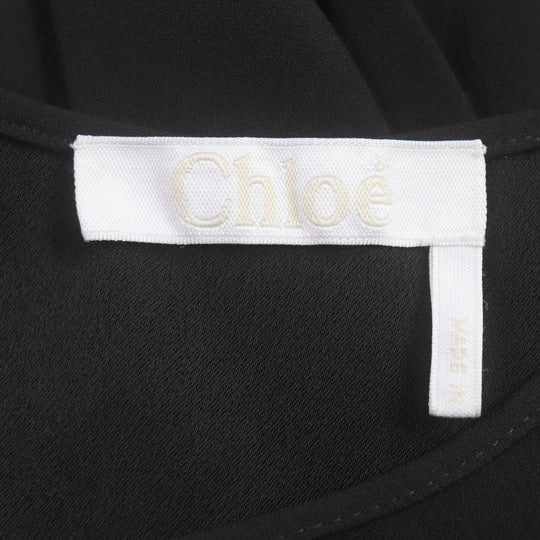 Chloe one piece Main: 83% acetate, Main: 17% polyester black Women 34 Used Authentic