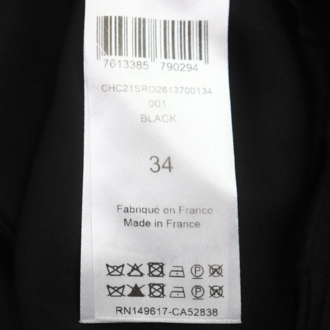 Chloe one piece Main: 83% acetate, Main: 17% polyester black Women 34 Used Authentic