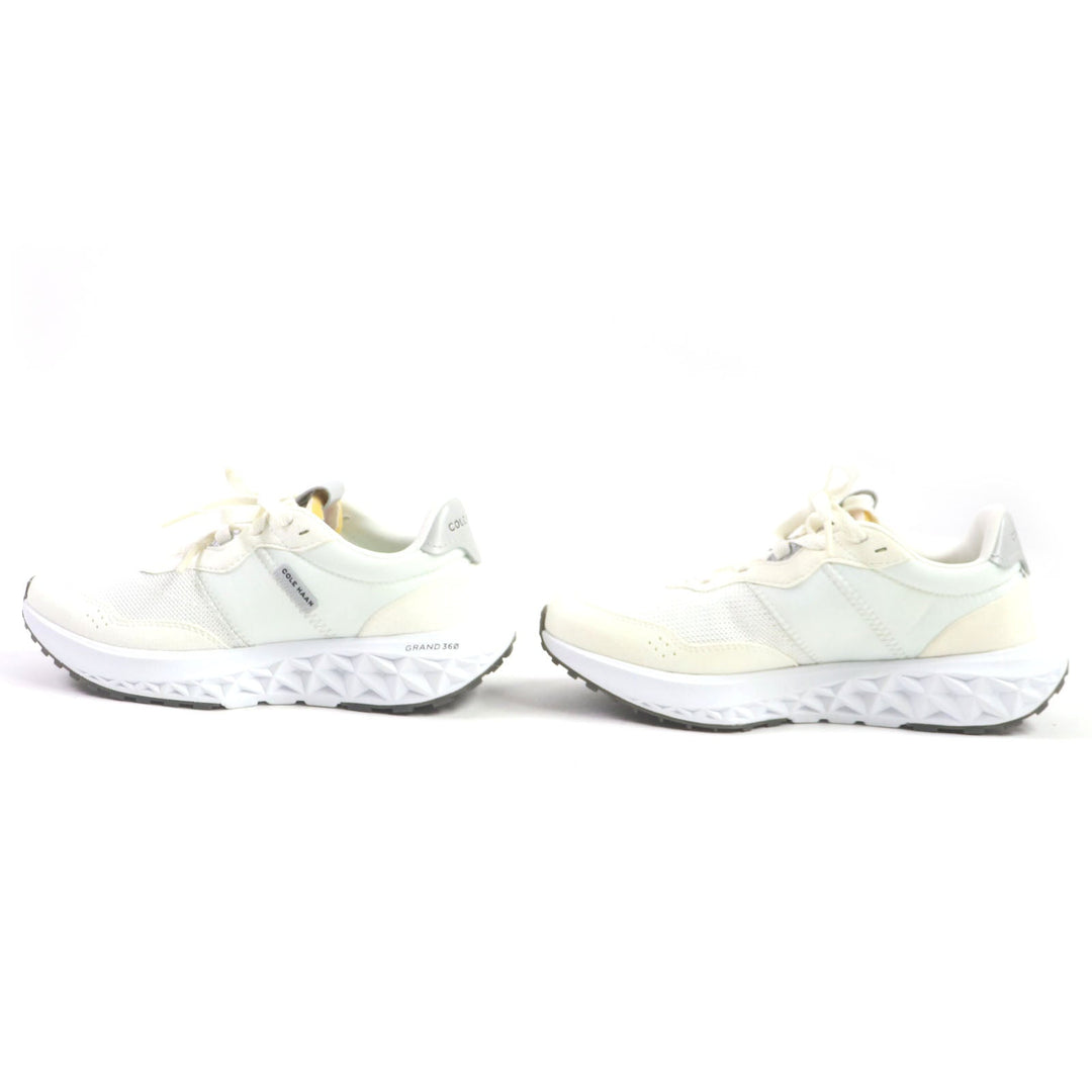 COLE HAAN sneakers W26774 Main: suede leather, nylon White type Zero Grand All-Day Runner Women 6 1/2B Used Authentic