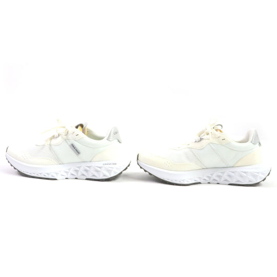 COLE HAAN sneakers W26774 Main: suede leather, nylon White type Zero Grand All-Day Runner Women 6 1/2B Used Authentic