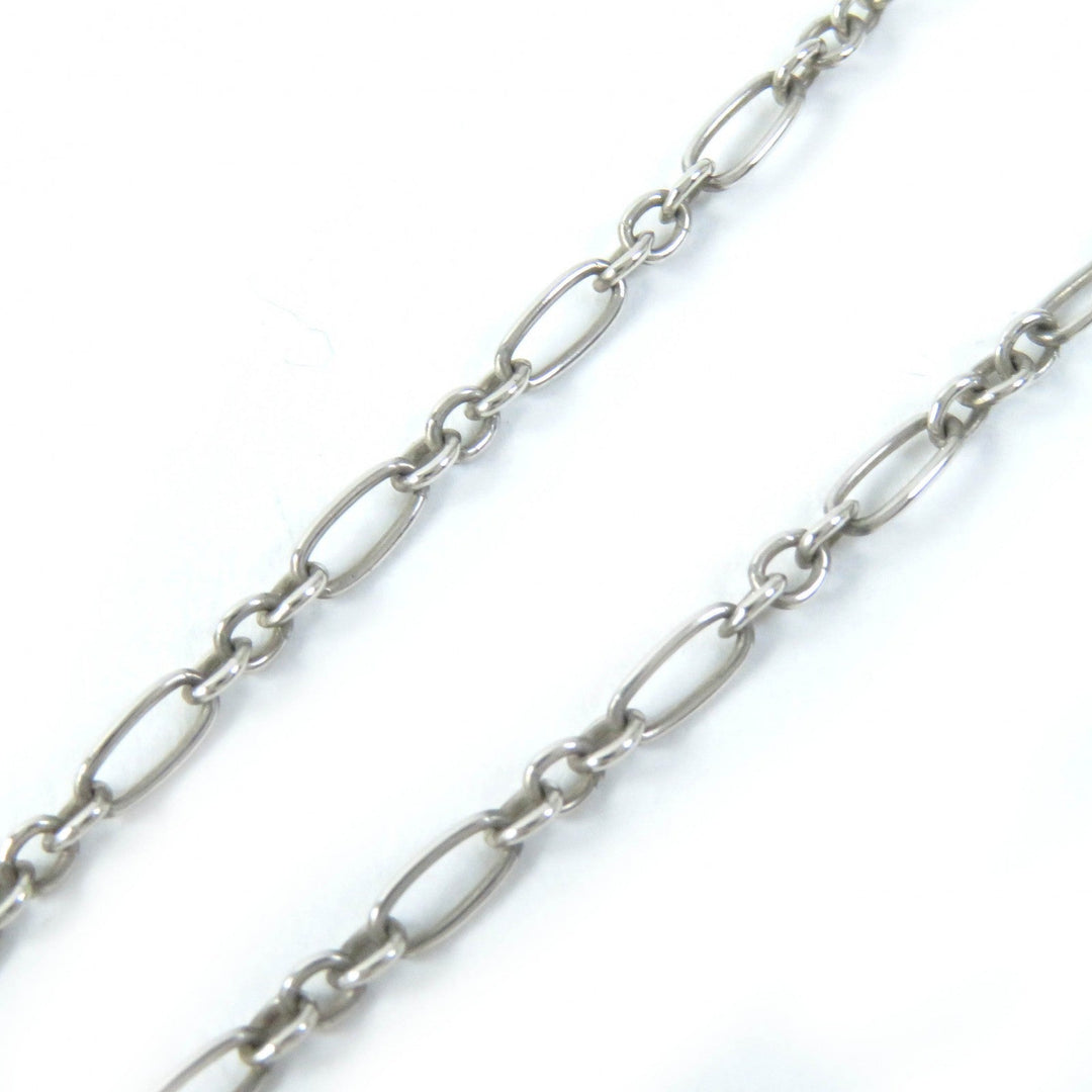 Georg Jensen Necklace 1992-2012 Main: SV925, Part: Green Agate Silver Green Women Used Authentic