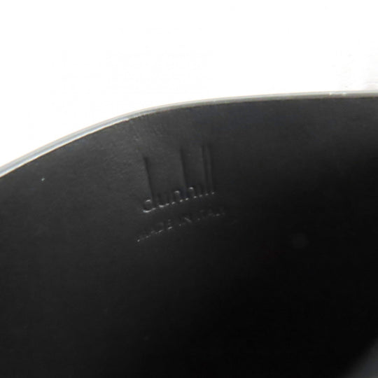 Dunhill Card Case Main: Leather black mens Used Authentic