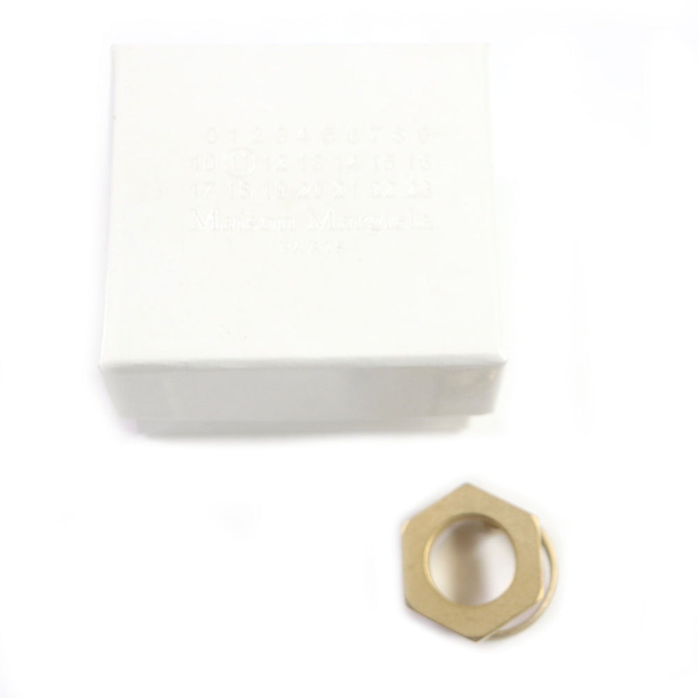 Maison Margiela Pierce 20143811 brass gold mens Used Authentic
