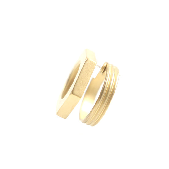 Maison Margiela Pierce 20143811 brass gold mens Used Authentic