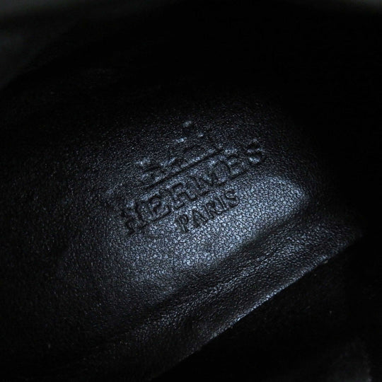 HERMES Ankle boots BL232082Z Main: suede, part: leather Brown Women 38 Used Authentic