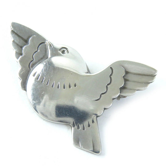 Georg Jensen Brooch 320 Main�FSV925 Silver Women Used Authentic