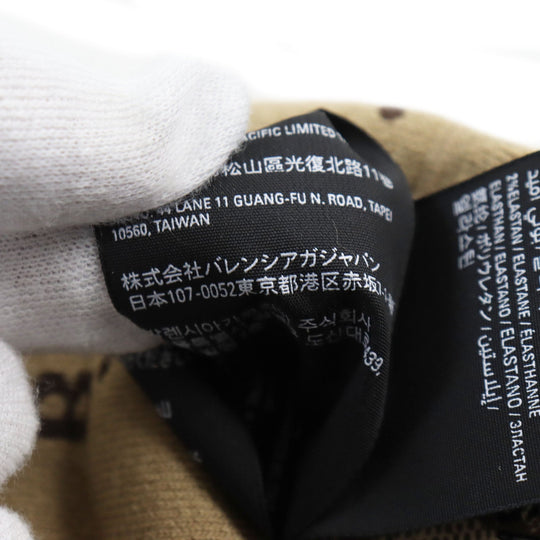 BALENCIAGA Other fashion goods 681520 cotton Brown socks TENNIS SOCKS Women S 8(18-20cm) Used Authentic