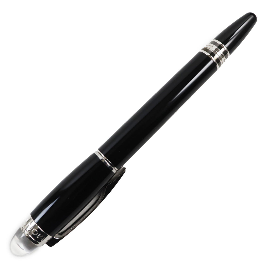 MONTBLANC Ballpoint pen 35754 Precious resin Black Silver Starwalker mens(Unisex) Used Authentic