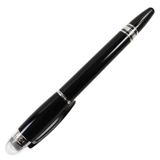 MONTBLANC Ballpoint pen 35754 Precious resin Black Silver Starwalker mens(Unisex) Used Authentic
