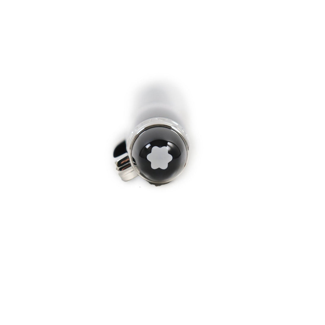 MONTBLANC Ballpoint pen 35754 Precious resin Black Silver Starwalker mens(Unisex) Used Authentic