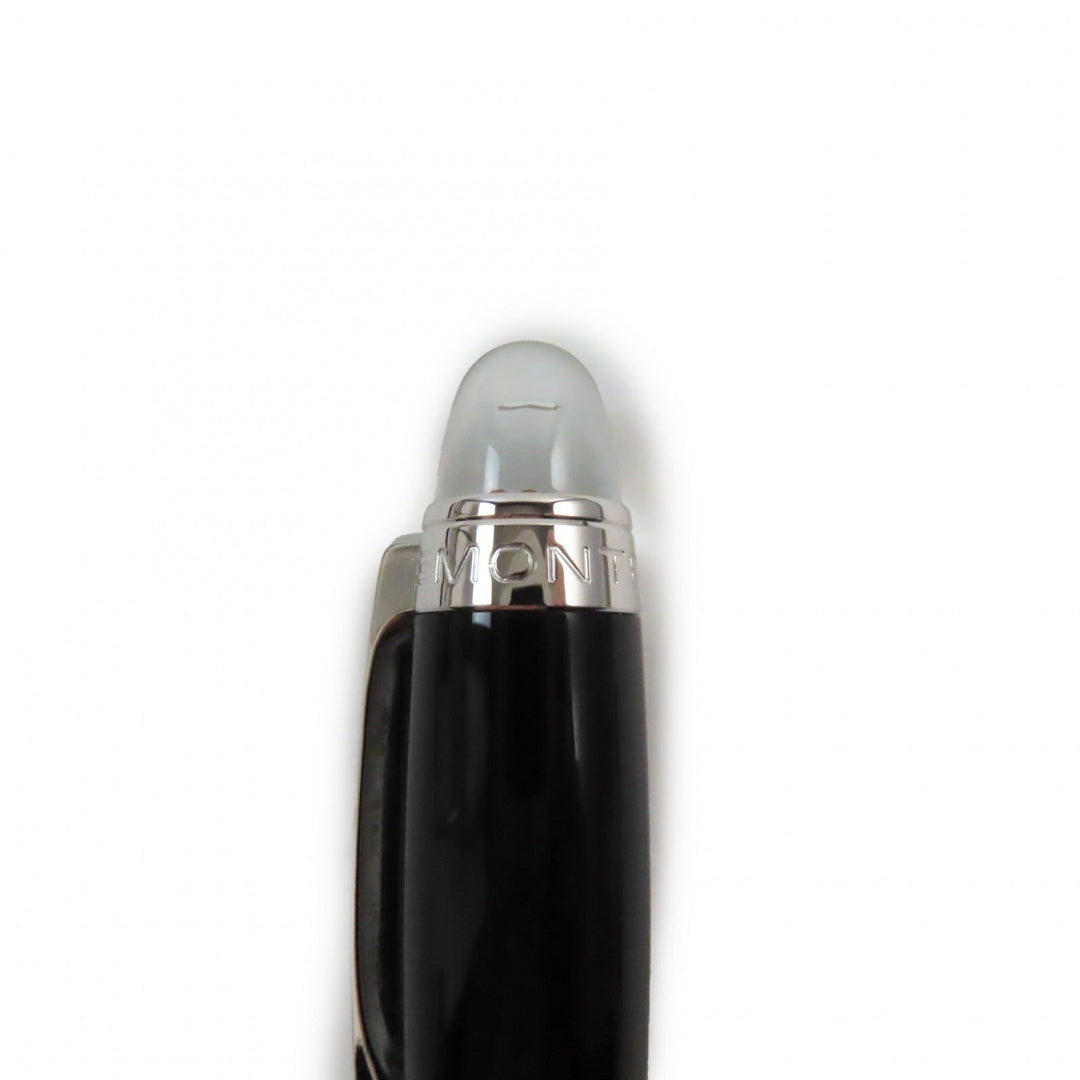 MONTBLANC Ballpoint pen 35754 Precious resin Black Silver Starwalker mens(Unisex) Used Authentic